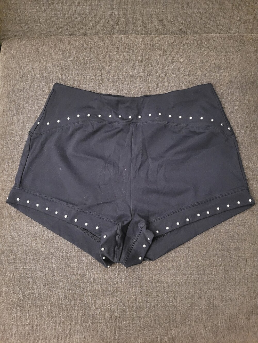 Halara Micro Shorts with silver dots